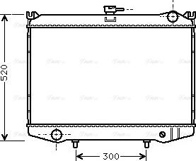 Ava Quality Cooling DN 2041 - Radiators, Motora dzesēšanas sistēma autodraugiem.lv