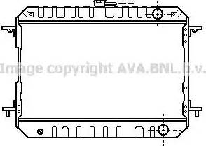 Ava Quality Cooling DN 2169 - Radiators, Motora dzesēšanas sistēma autodraugiem.lv