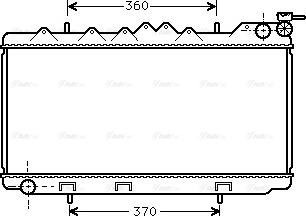 Ava Quality Cooling DN 2102 - Radiators, Motora dzesēšanas sistēma autodraugiem.lv