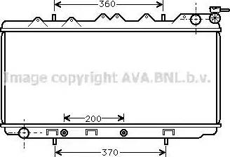 Ava Quality Cooling DN 2115 - Radiators, Motora dzesēšanas sistēma autodraugiem.lv