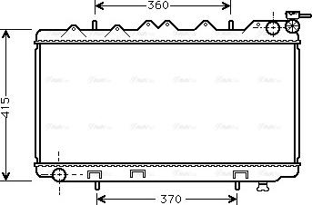 Ava Quality Cooling DN 2135 - Radiators, Motora dzesēšanas sistēma autodraugiem.lv