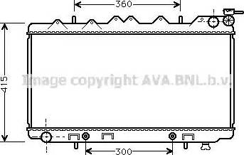 Ava Quality Cooling DN 2137 - Radiators, Motora dzesēšanas sistēma autodraugiem.lv