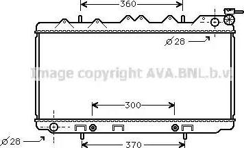 Ava Quality Cooling DN 2120 - Radiators, Motora dzesēšanas sistēma autodraugiem.lv