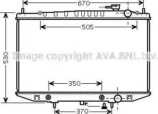 Ava Quality Cooling DN 2309 - Radiators, Motora dzesēšanas sistēma autodraugiem.lv