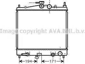 Ava Quality Cooling DN 2248 - Radiators, Motora dzesēšanas sistēma autodraugiem.lv