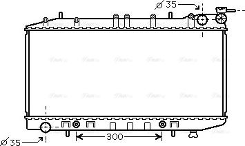 Ava Quality Cooling DN 2203 - Radiators, Motora dzesēšanas sistēma autodraugiem.lv