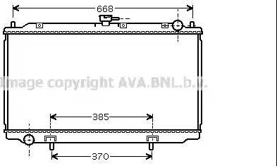 Ava Quality Cooling DN 2216 - Radiators, Motora dzesēšanas sistēma autodraugiem.lv