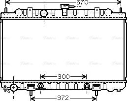 Ava Quality Cooling DN 2289 - Radiators, Motora dzesēšanas sistēma autodraugiem.lv