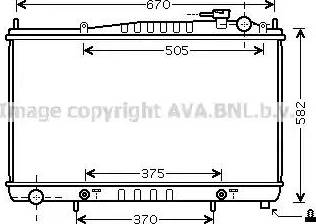 Ava Quality Cooling DN 2232 - Radiators, Motora dzesēšanas sistēma autodraugiem.lv