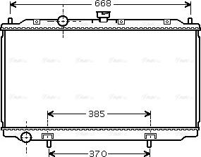 Ava Quality Cooling DN 2221 - Radiators, Motora dzesēšanas sistēma autodraugiem.lv