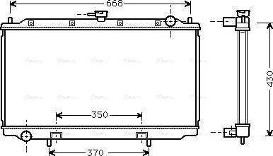 Ava Quality Cooling DNA2179 - Radiators, Motora dzesēšanas sistēma autodraugiem.lv