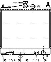 Ava Quality Cooling DNA2248 - Radiators, Motora dzesēšanas sistēma autodraugiem.lv