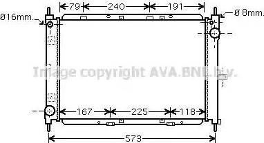 Ava Quality Cooling DNA2260 - Radiators, Motora dzesēšanas sistēma autodraugiem.lv