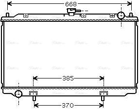 Ava Quality Cooling DNA2216 - Radiators, Motora dzesēšanas sistēma autodraugiem.lv