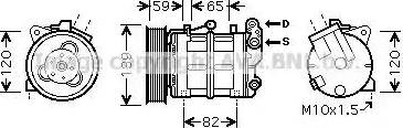 Ava Quality Cooling DN K315 - Kompresors, Gaisa kond. sistēma autodraugiem.lv