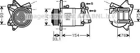 Ava Quality Cooling DN K321 - Kompresors, Gaisa kond. sistēma autodraugiem.lv