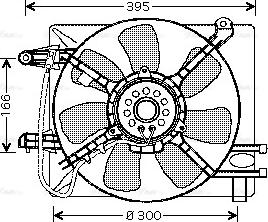 Ava Quality Cooling DW 7505 - Ventilators, Motora dzesēšanas sistēma autodraugiem.lv