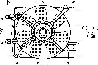 Ava Quality Cooling DW 7517 - Ventilators, Motora dzesēšanas sistēma autodraugiem.lv