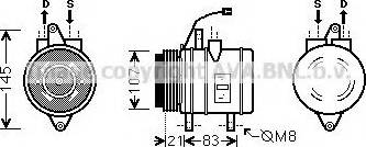 Ava Quality Cooling DWK090 - Kompresors, Gaisa kond. sistēma autodraugiem.lv