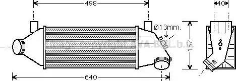 Ava Quality Cooling FD 4315 - Starpdzesētājs autodraugiem.lv