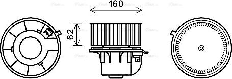 Ava Quality Cooling FD8499 - Salona ventilators autodraugiem.lv