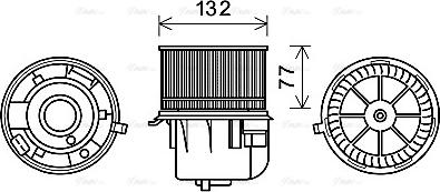 Ava Quality Cooling FD8572 - Salona ventilators autodraugiem.lv