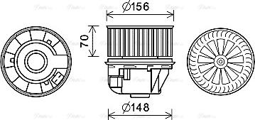 Ava Quality Cooling FD8618 - Salona ventilators autodraugiem.lv