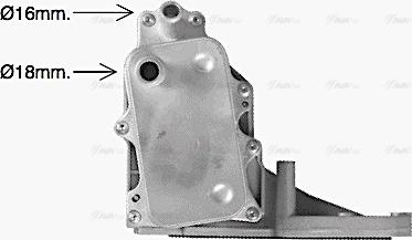 Ava Quality Cooling FD3684H - Eļļas radiators, Motoreļļa autodraugiem.lv