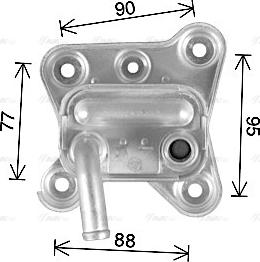 Ava Quality Cooling FD3680 - Eļļas radiators, Motoreļļa autodraugiem.lv