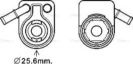 Ava Quality Cooling FD3622 - Eļļas radiators, Motoreļļa autodraugiem.lv