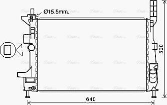 Ava Quality Cooling FD2602 - Radiators, Motora dzesēšanas sistēma autodraugiem.lv