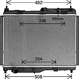 Ava Quality Cooling FD2681 - Radiators, Motora dzesēšanas sistēma autodraugiem.lv