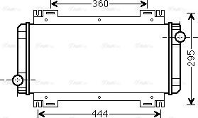 Ava Quality Cooling FD 2044 - Radiators, Motora dzesēšanas sistēma autodraugiem.lv