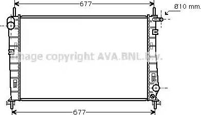 Ava Quality Cooling FD 2185 - Radiators, Motora dzesēšanas sistēma autodraugiem.lv