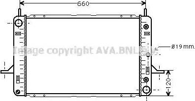 Ava Quality Cooling FD 2120 - Radiators, Motora dzesēšanas sistēma autodraugiem.lv