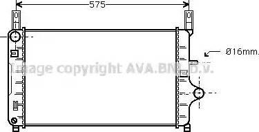 Ava Quality Cooling FDA2127 - Radiators, Motora dzesēšanas sistēma autodraugiem.lv