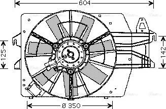 Ava Quality Cooling FD 7518 - Ventilators, Motora dzesēšanas sistēma autodraugiem.lv