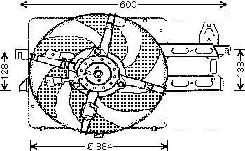 Ava Quality Cooling FD 7520 - Ventilators, Motora dzesēšanas sistēma autodraugiem.lv