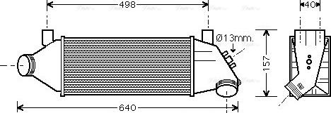 Ava Quality Cooling FDA4315 - Starpdzesētājs autodraugiem.lv