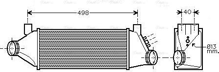 Ava Quality Cooling FDA4385 - Starpdzesētājs autodraugiem.lv