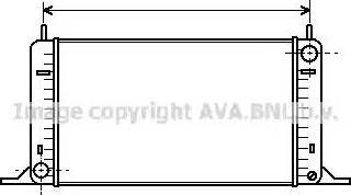 Ava Quality Cooling FDA2096 - Radiators, Motora dzesēšanas sistēma autodraugiem.lv