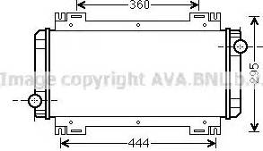 Ava Quality Cooling FDA2044 - Radiators, Motora dzesēšanas sistēma autodraugiem.lv