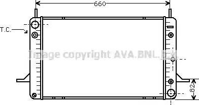 Ava Quality Cooling FDA2069 - Radiators, Motora dzesēšanas sistēma autodraugiem.lv