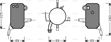 Ava Quality Cooling FD D119 - Sausinātājs, Kondicionieris autodraugiem.lv