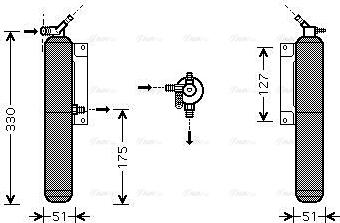 Ava Quality Cooling FD D390 - Sausinātājs, Kondicionieris autodraugiem.lv