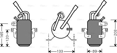 Ava Quality Cooling FD D311 - Sausinātājs, Kondicionieris autodraugiem.lv