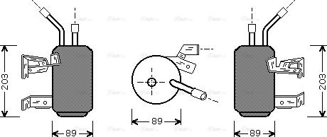 Ava Quality Cooling FD D312 - Sausinātājs, Kondicionieris autodraugiem.lv