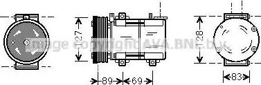Ava Quality Cooling FD K322 - Kompresors, Gaisa kond. sistēma autodraugiem.lv