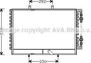 Ava Quality Cooling FT 5146 - Kondensators, Gaisa kond. sistēma autodraugiem.lv