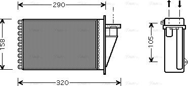 Ava Quality Cooling FT 6266 - Siltummainis, Salona apsilde autodraugiem.lv